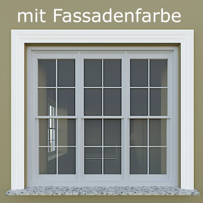 Moderne Fassadenleiste L-16